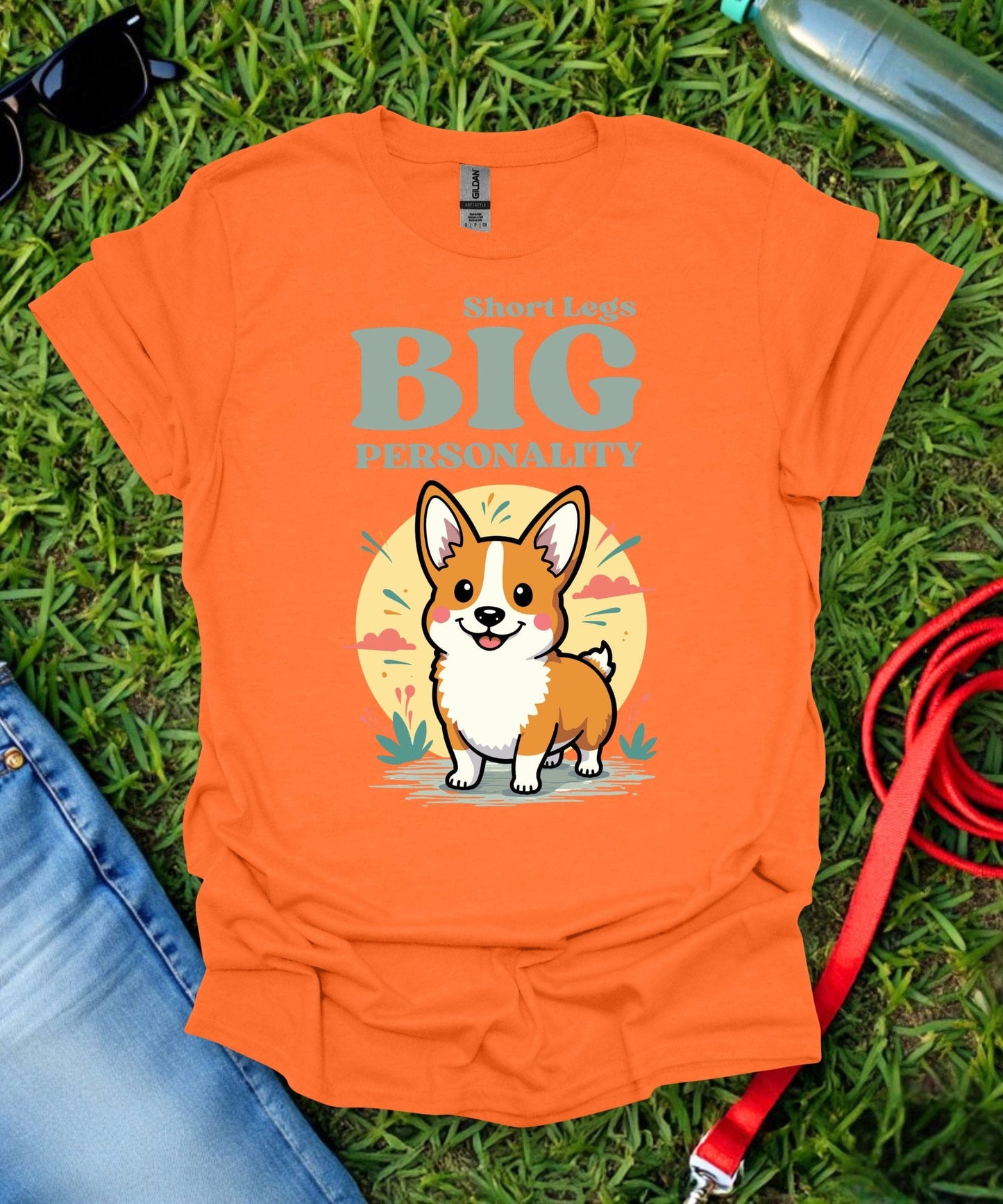 Short Legs Big Personality Corgi T-Shirt
