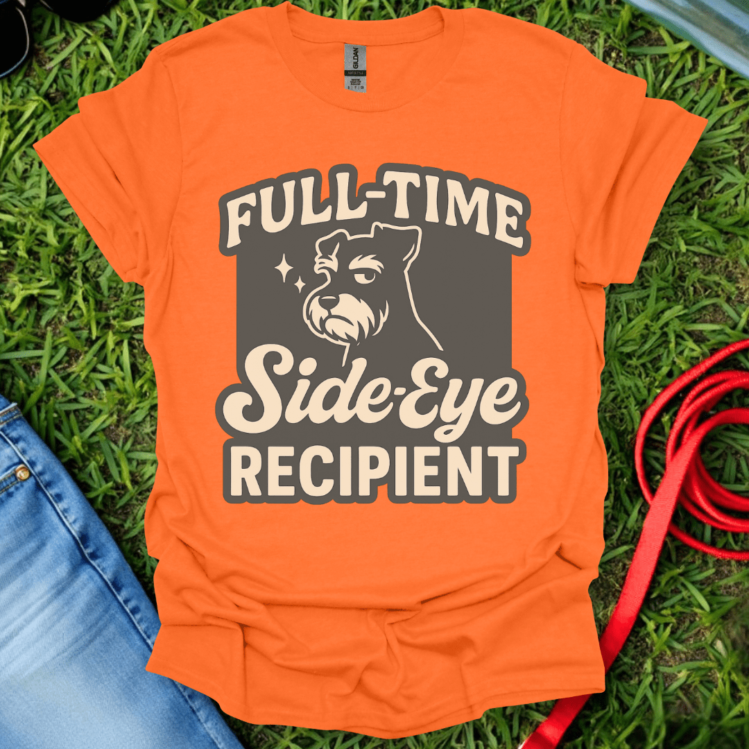 Schnauzer Side Eye T-Shirt