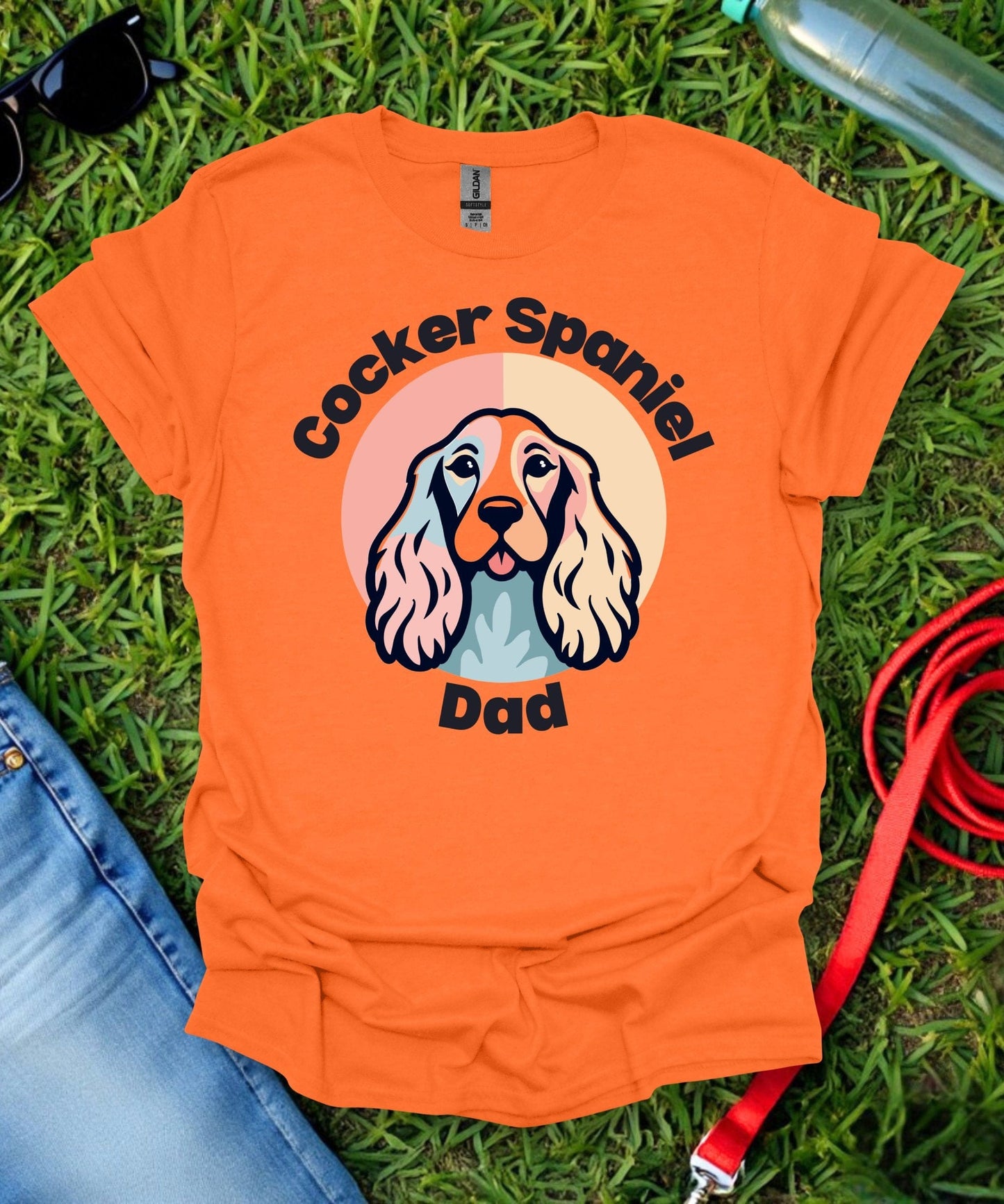 Cocker Spaniel Dad T-Shirt