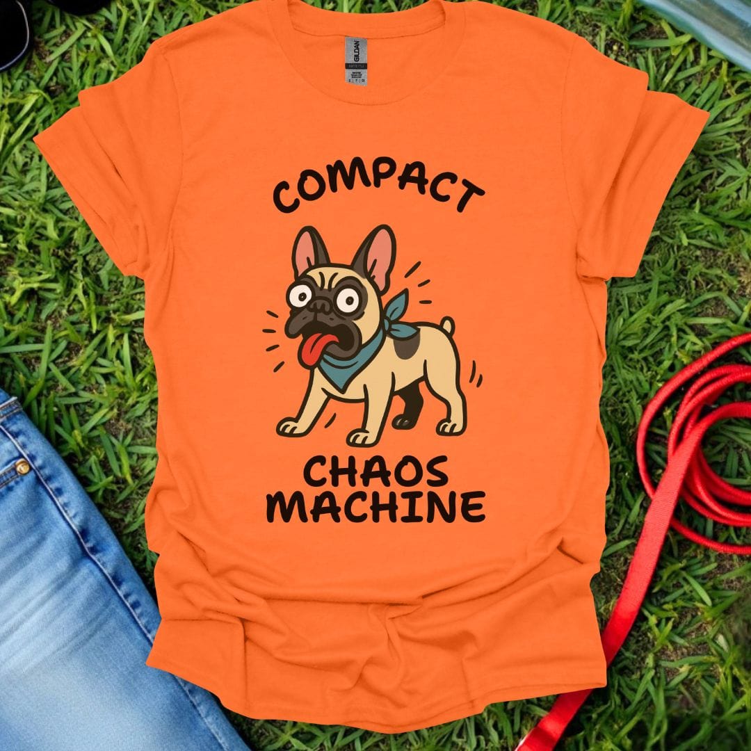 Frenchie Chaos Machine T-Shirt