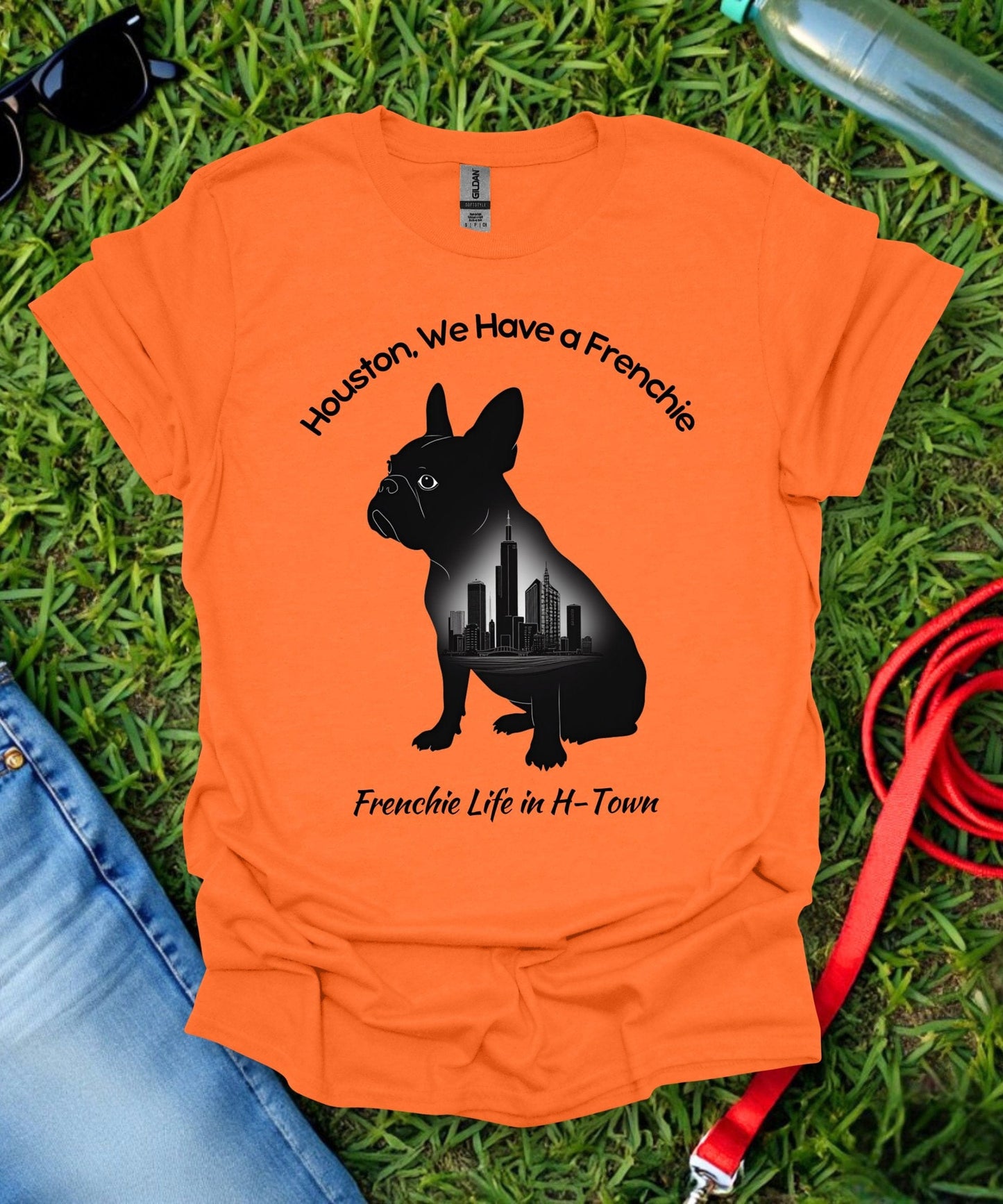 Frenchie in Houston T-Shirt