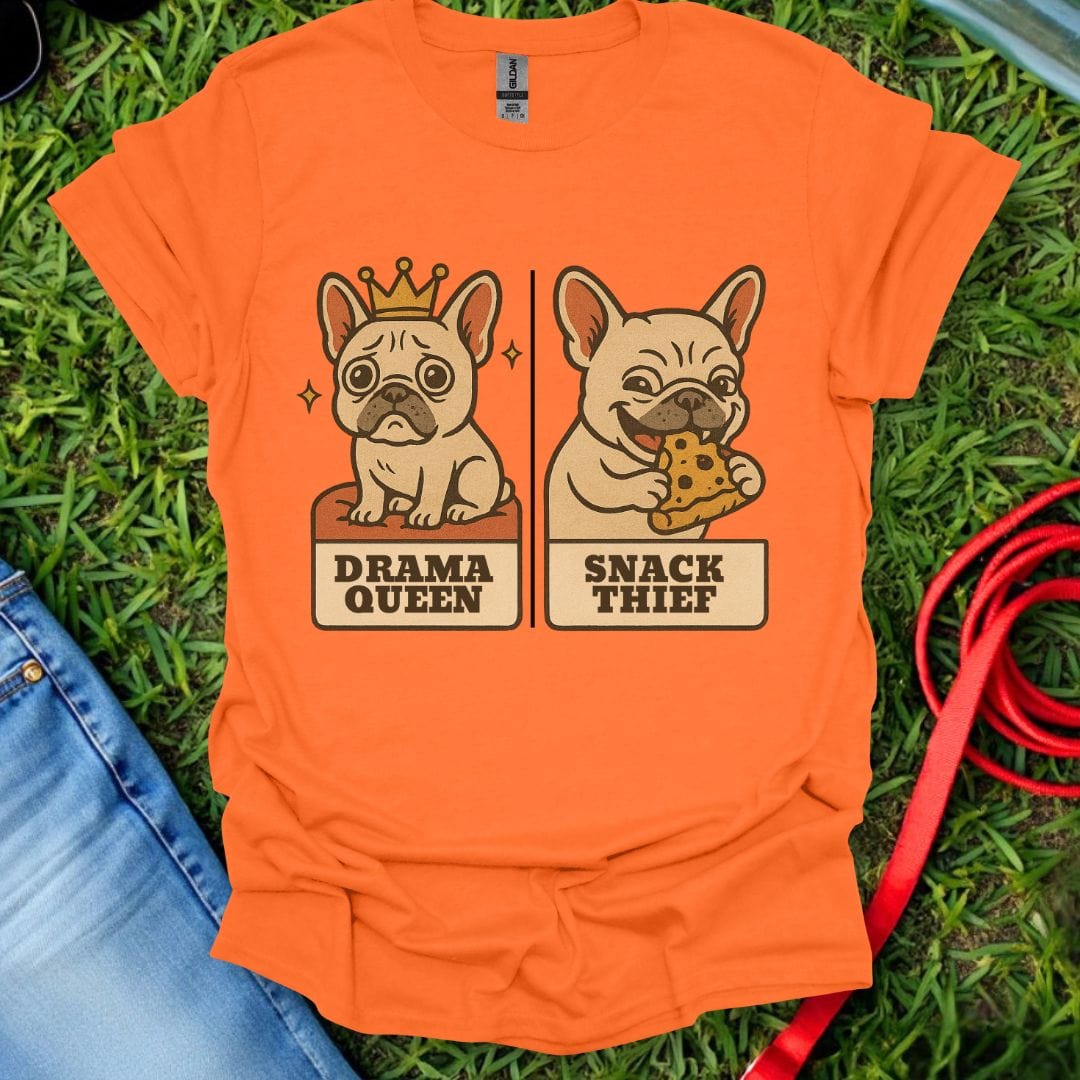 Frenchie Drama Queen T-Shirt
