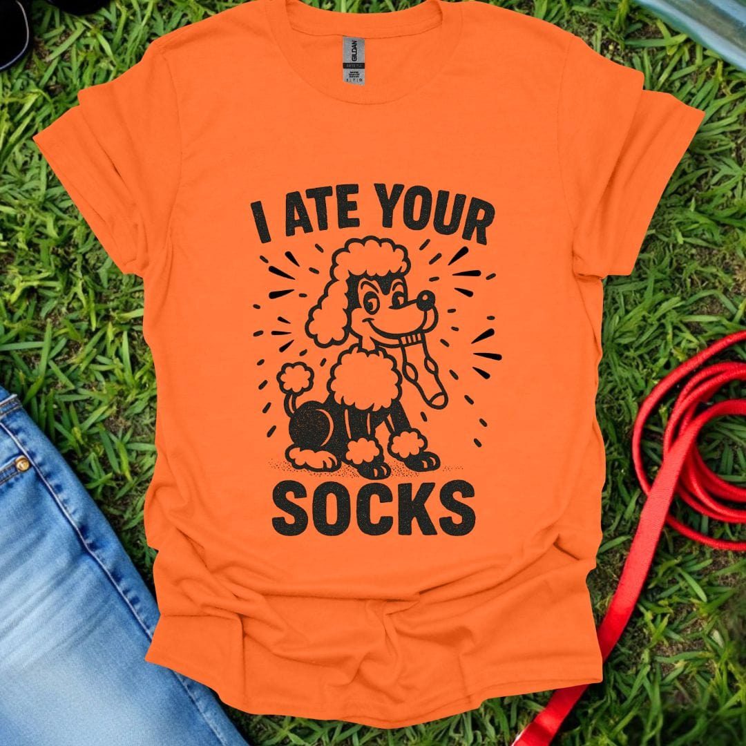 Poodle Ate Socks T-Shirt