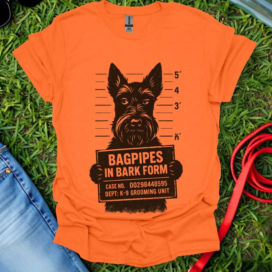 Scottie Bagpipes T-Shirt