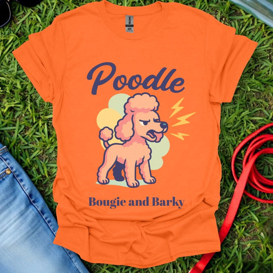 Barky Poodle T-Shirt