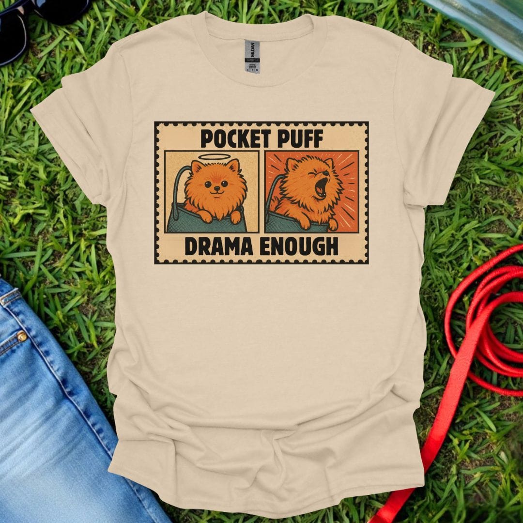 Pomeranian Drama T-Shirt