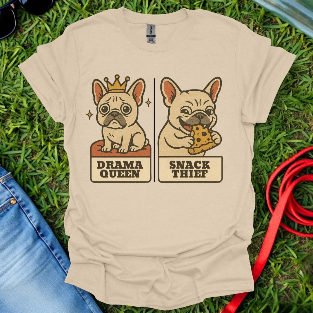 Frenchie Drama Queen T-Shirt