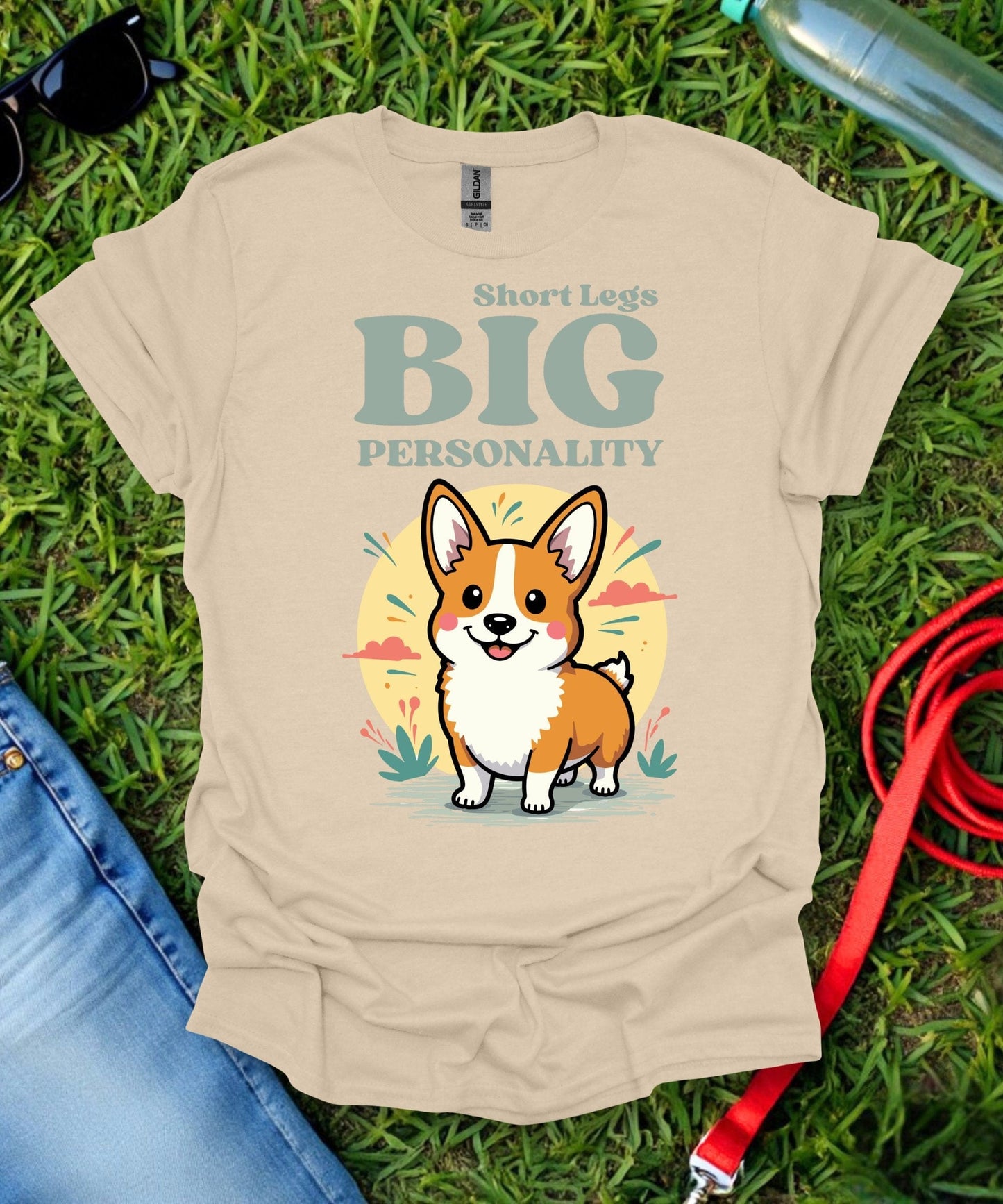 Short Legs Big Personality Corgi T-Shirt