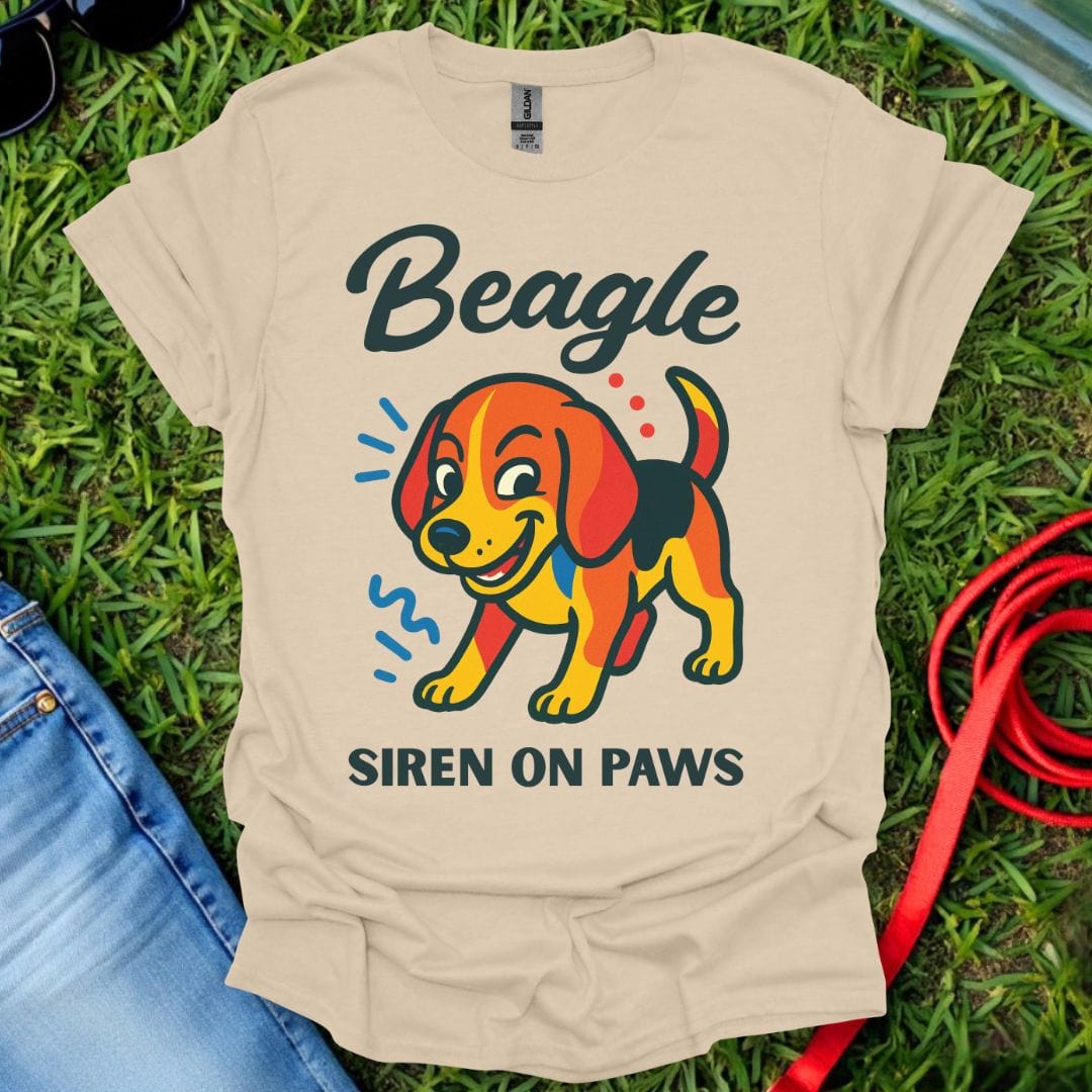 Siren on Paws Beagle T-Shirt