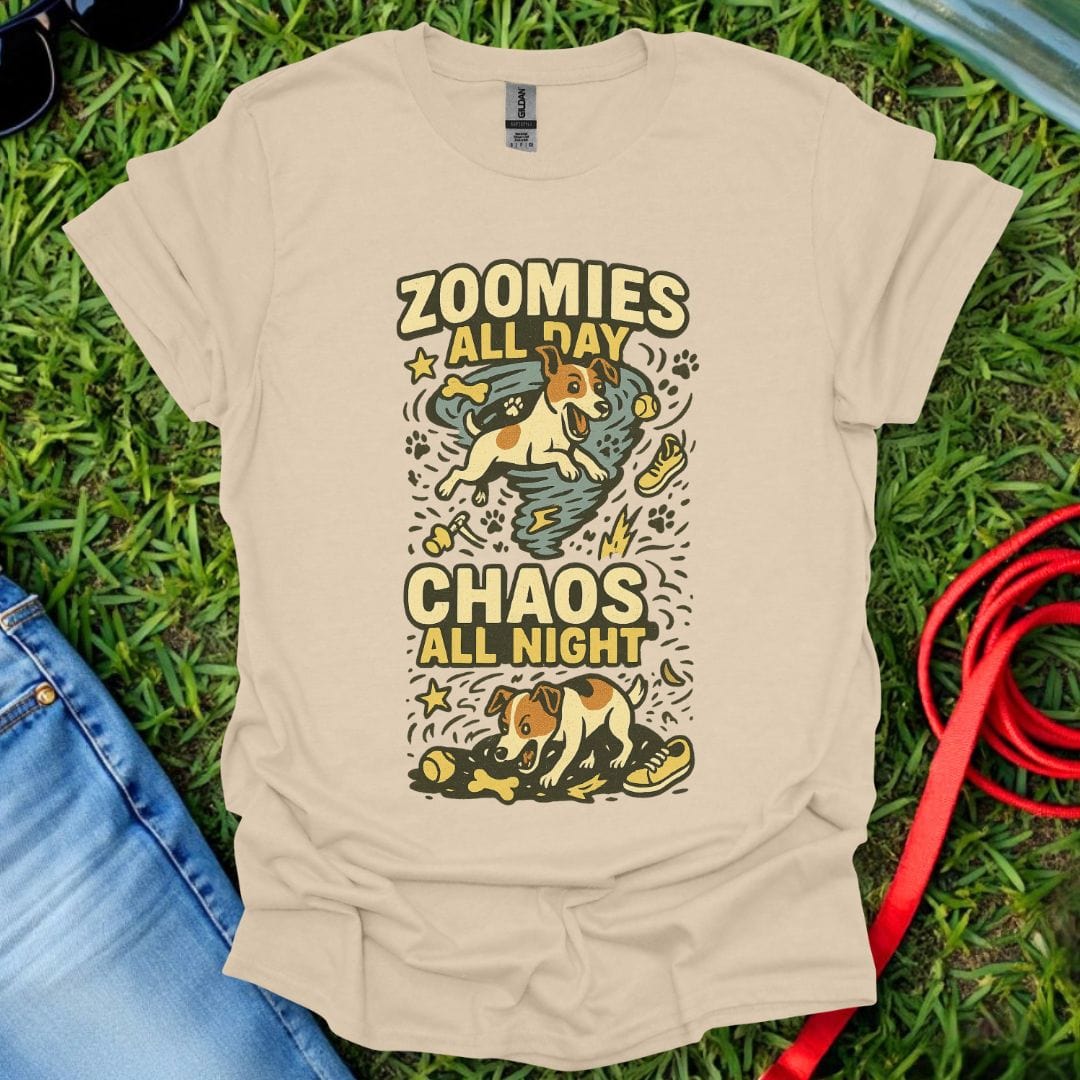 Jack Russell Zoomies All Day T-Shirt