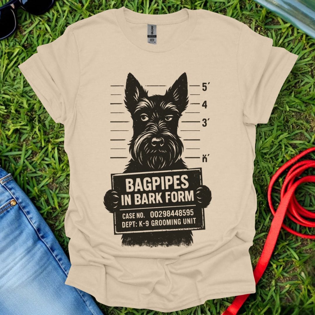 Scottie Bagpipes T-Shirt