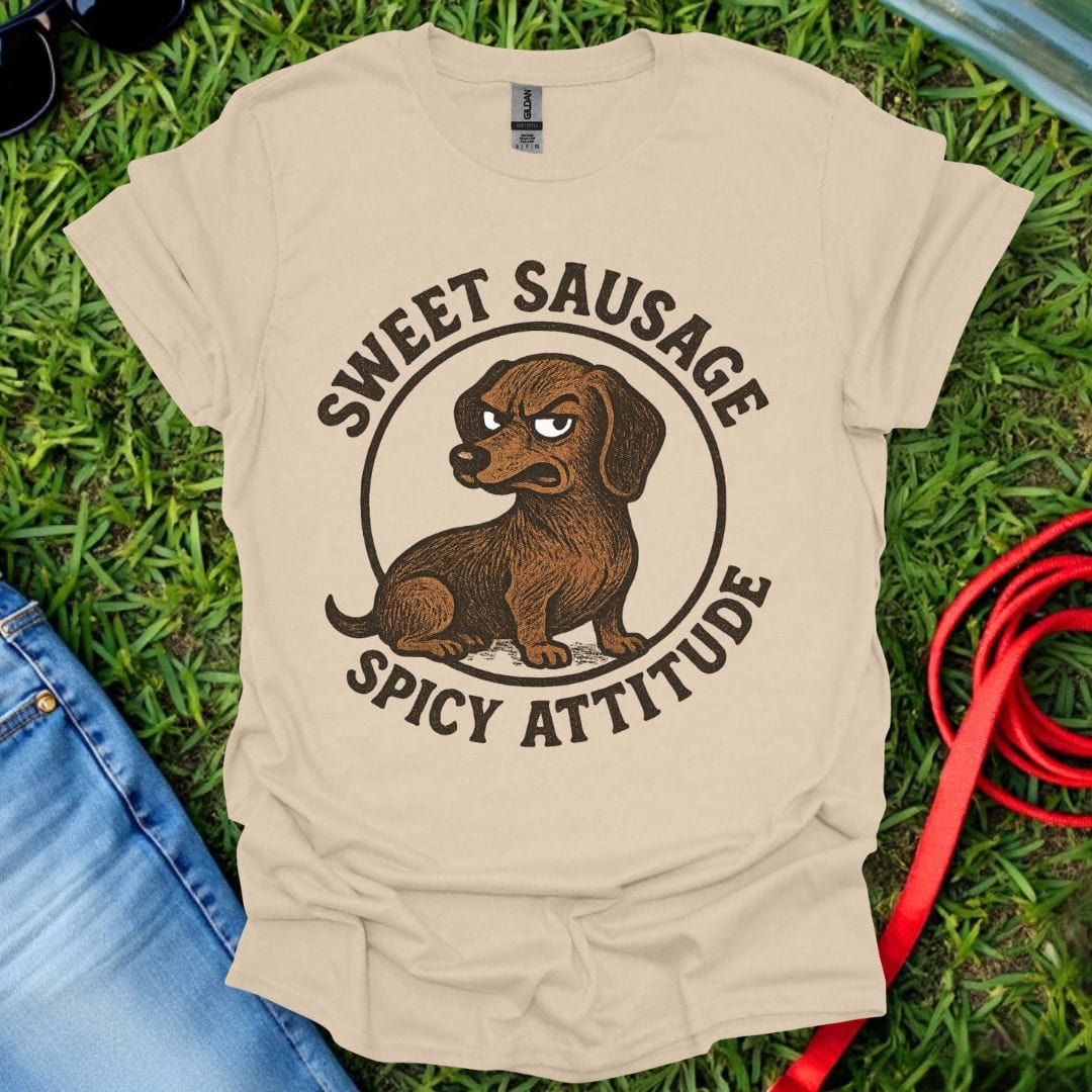 Dachshund Attitude (Short haired) T-Shirt
