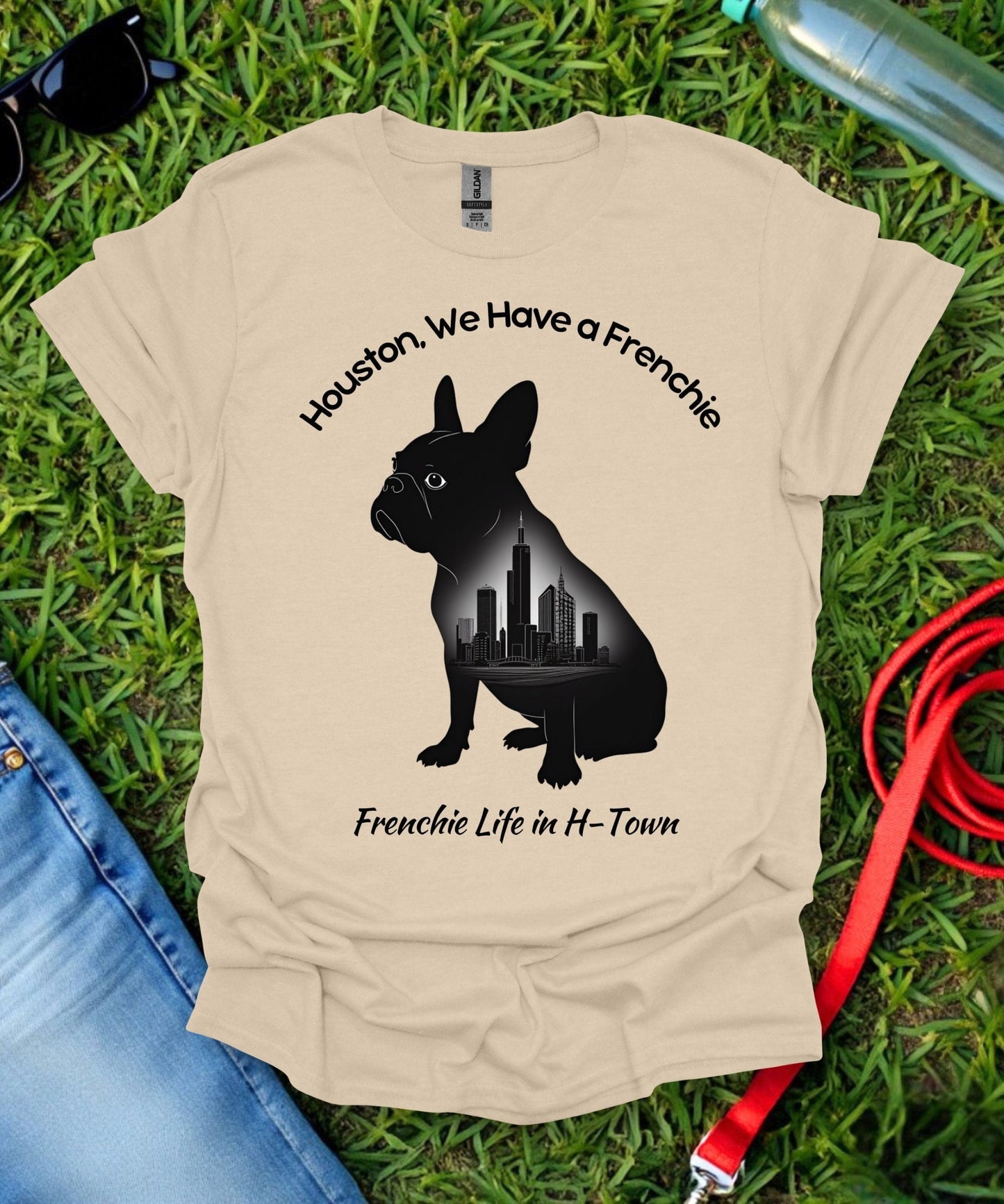 Frenchie in Houston T-Shirt