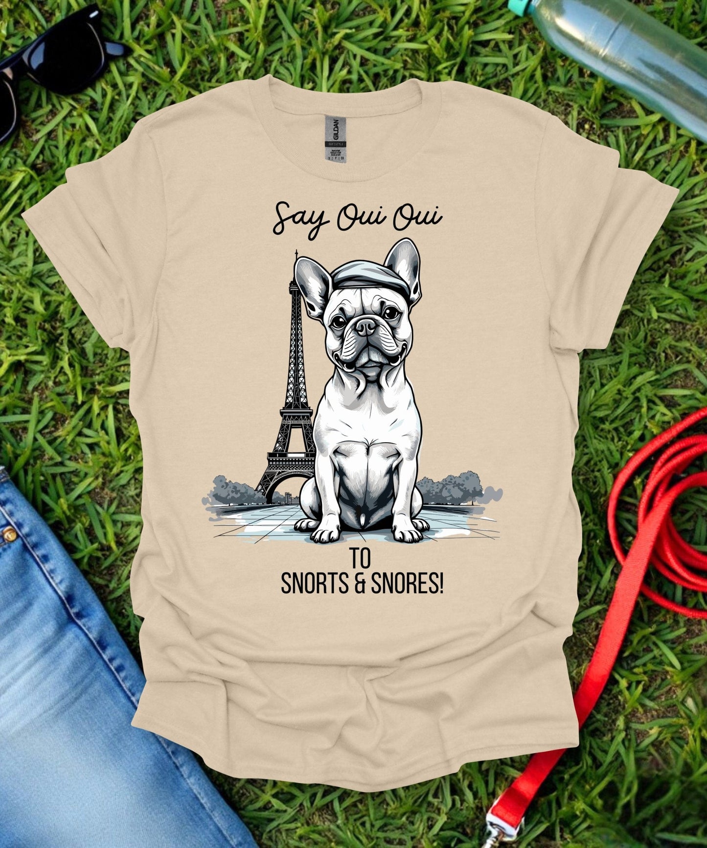 Oui Oui French Bulldog T-Shirt