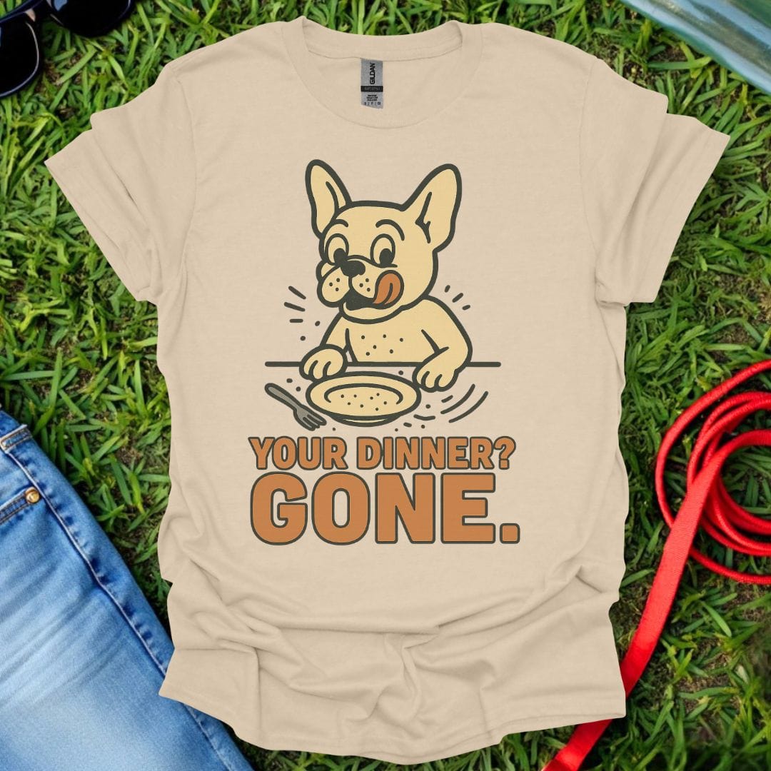 Frenchie Dinner T-Shirt