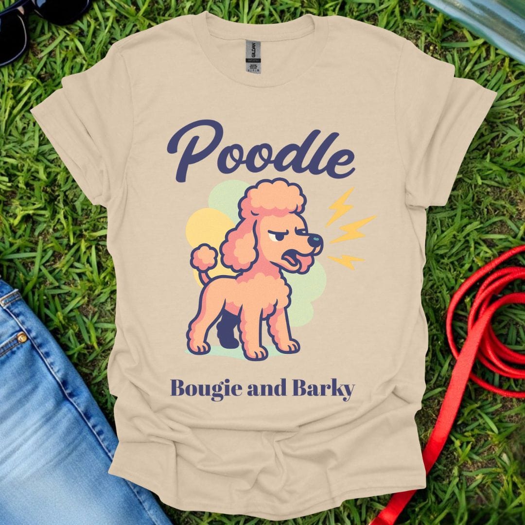 Barky Poodle T-Shirt