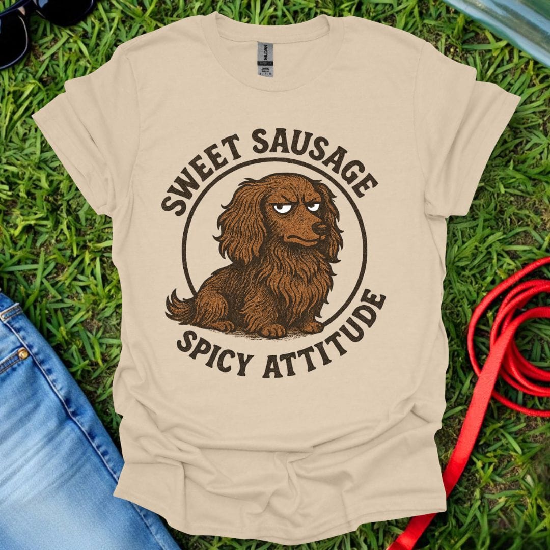 Spicy Dachshund (Long haired) T-Shirt