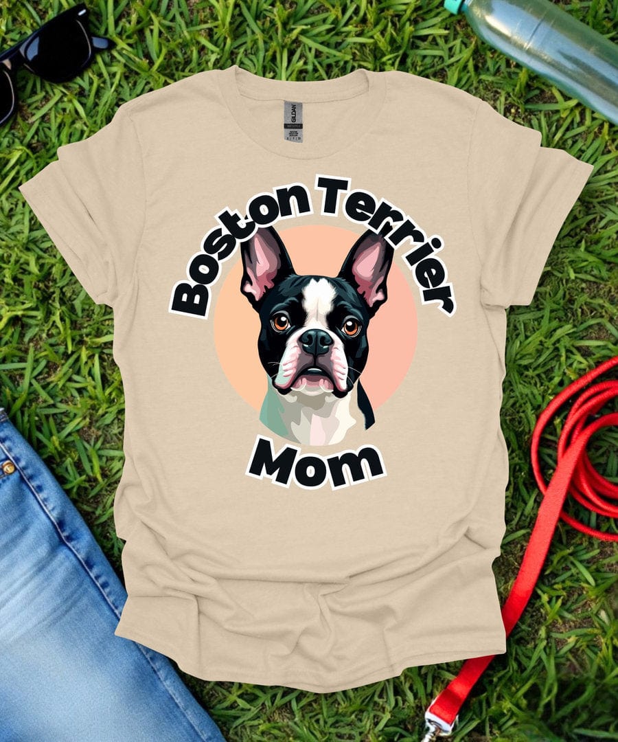 Boston Terrier Mom T-Shirt