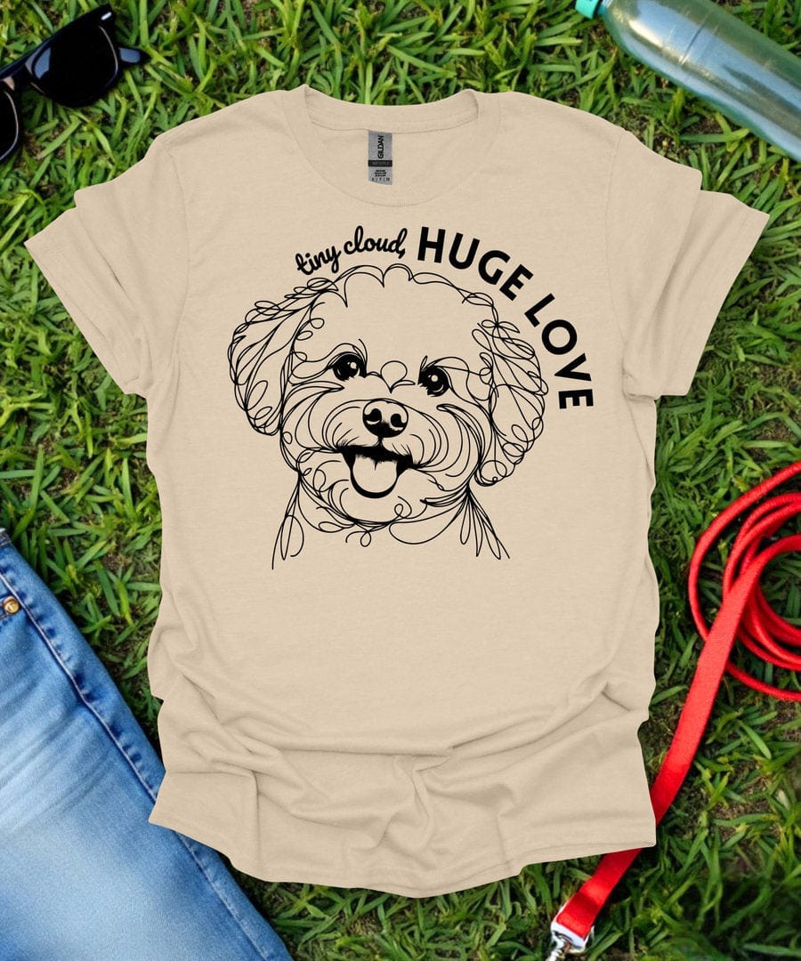 Tiny Cloud Bichon T-Shirt