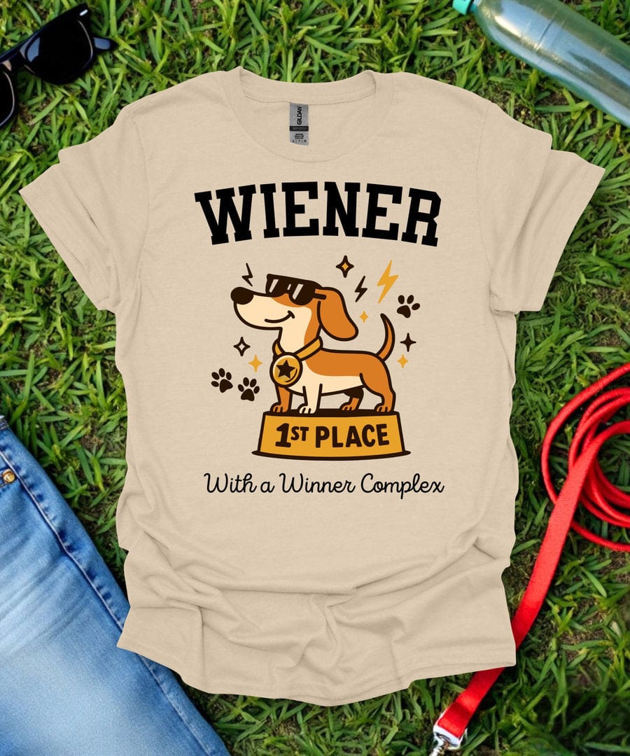 Wiener With a Winner T-Shirt