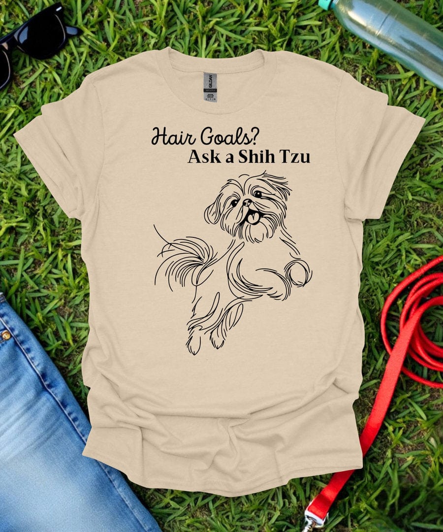 Hair Goals Shih Tzu T-Shirt
