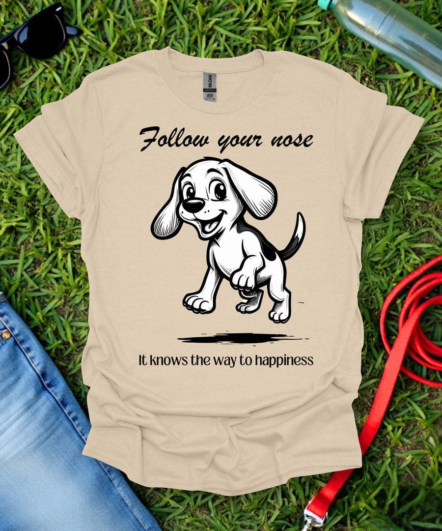 Follow Your Nose Beagle T-Shirt