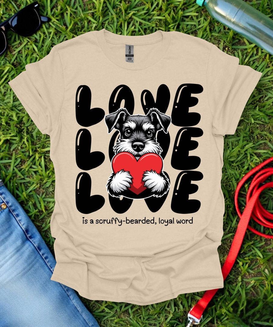 Mini Schnauzer Love T-Shirt