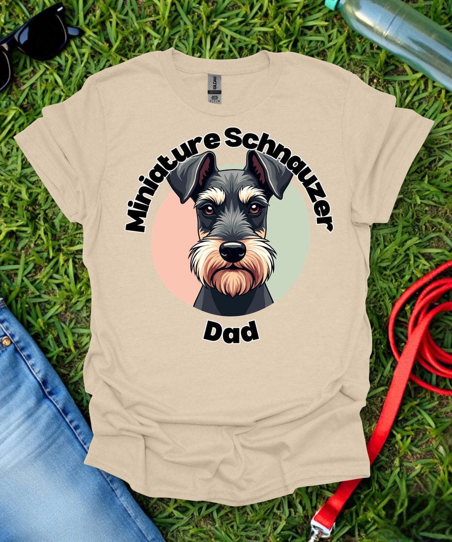 Schnauzer Dad T-Shirt