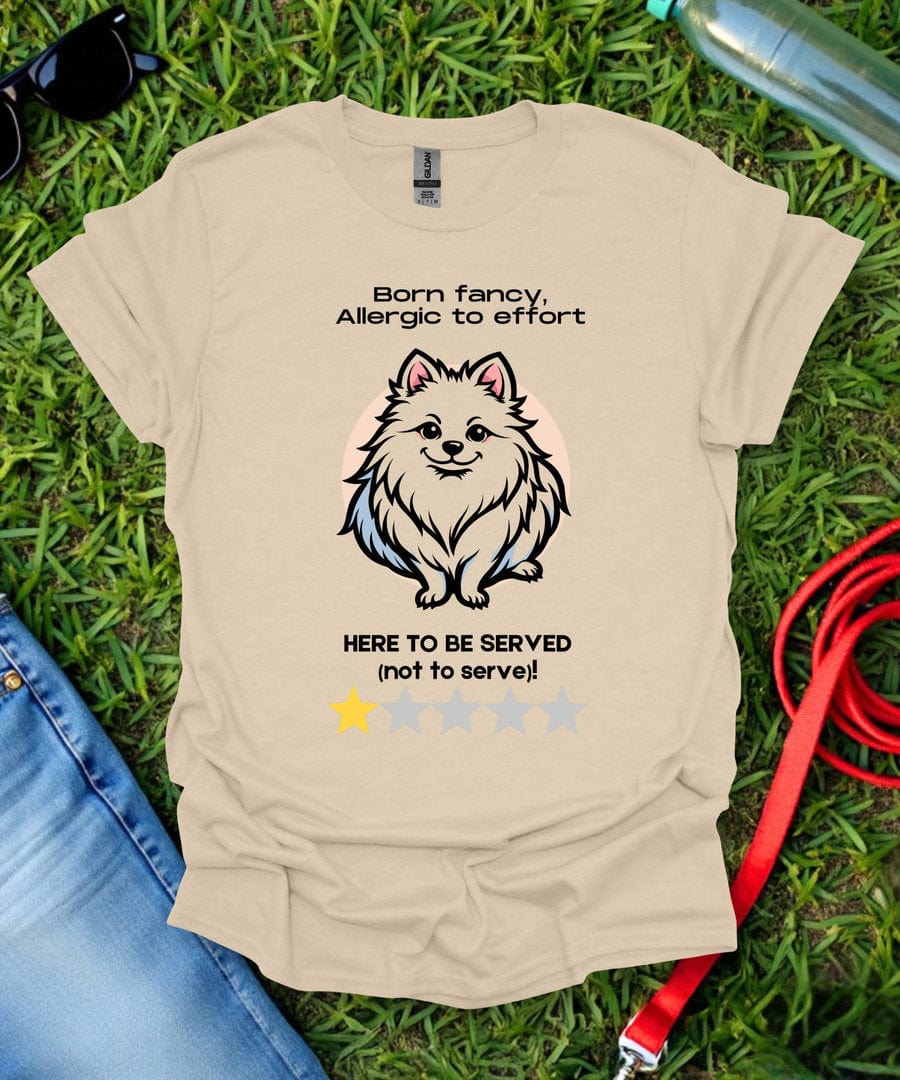 One Star Pomeranian Review T-Shirt