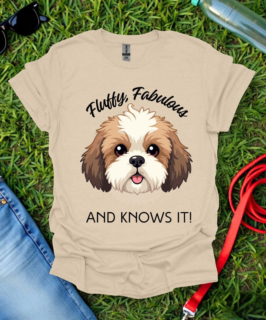 Fluffy Fabulous Shih Tzu T-Shirt