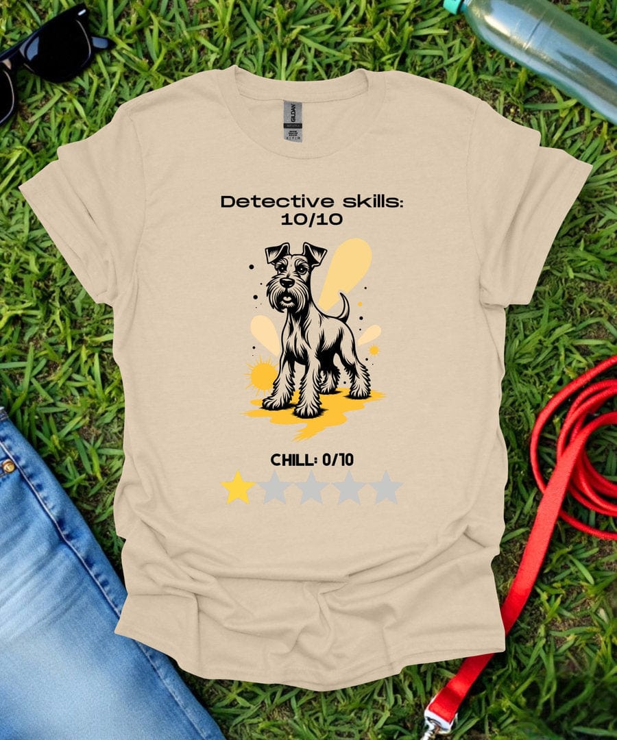 One Star Mini Schnauzer Review T-Shirt