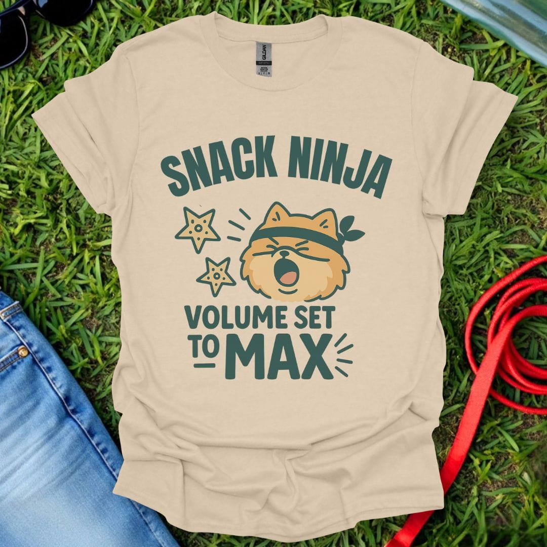 Pomeranian Snack Ninja T-Shirt
