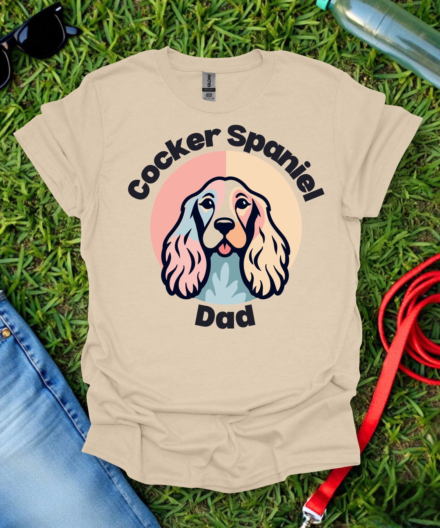 Cocker Spaniel Dad T-Shirt
