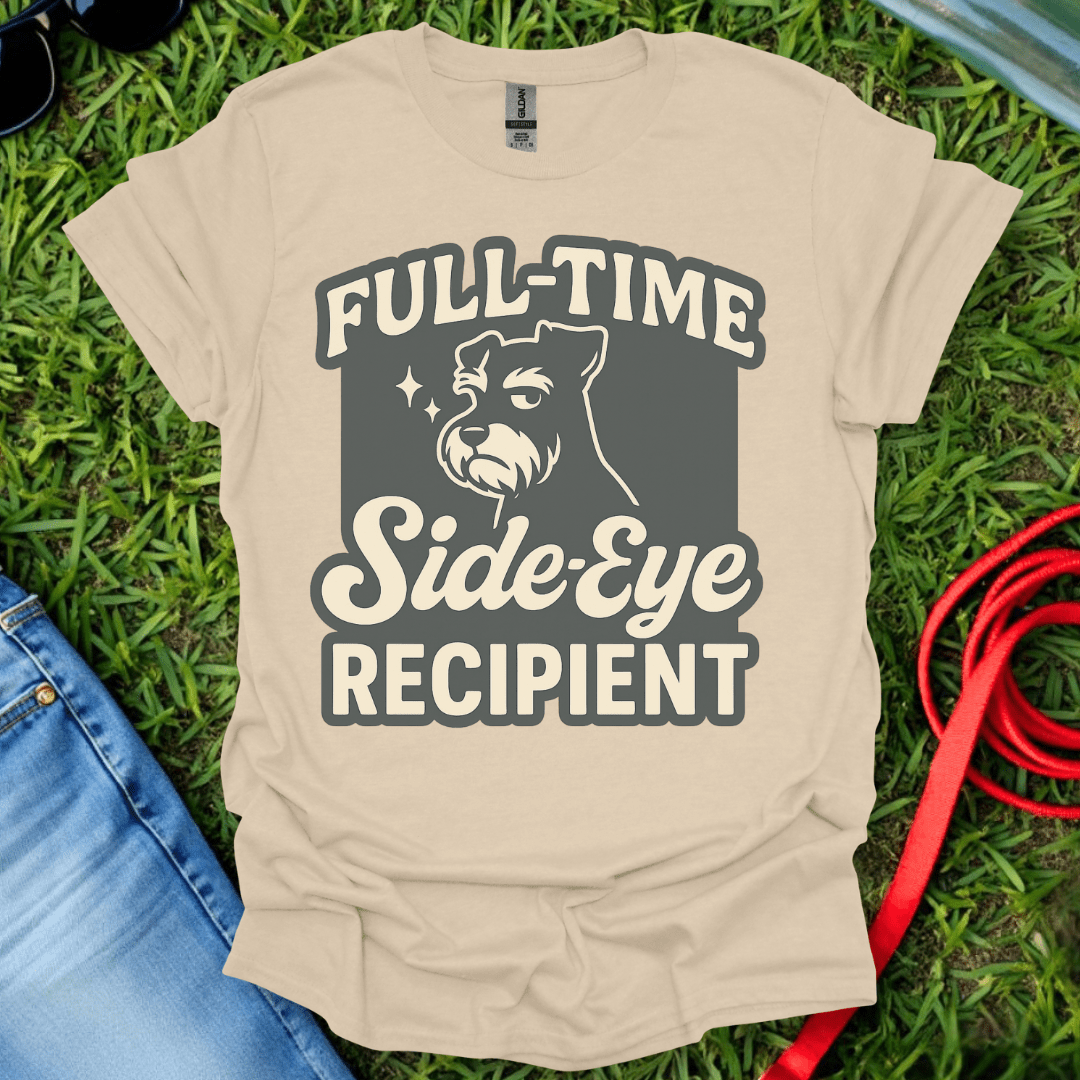 Schnauzer Side Eye T-Shirt
