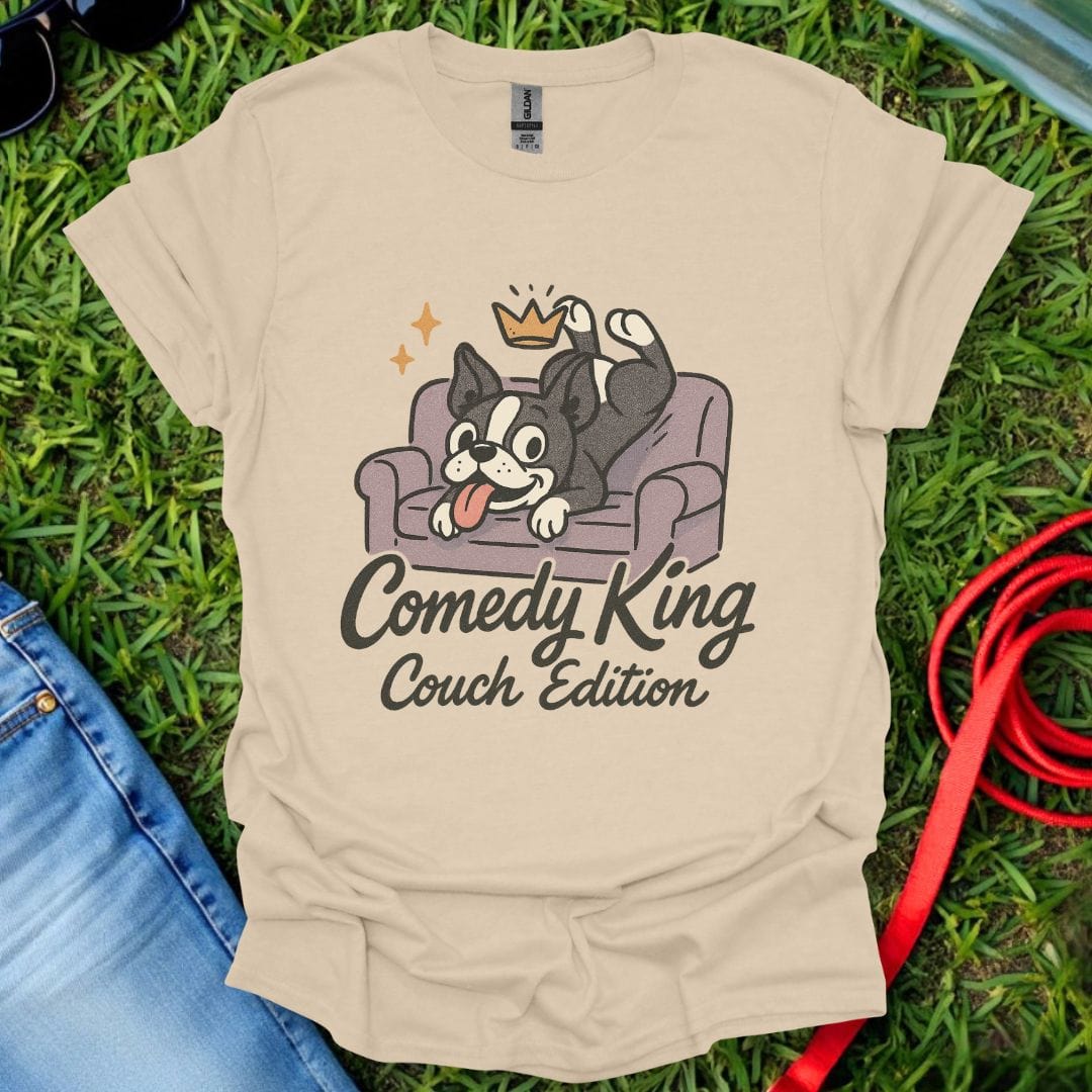 Frenchie Comedy King T-Shirt