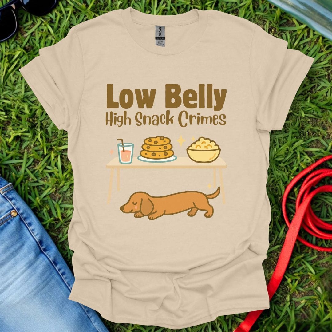 Dachshund Snack Crimes T-Shirt