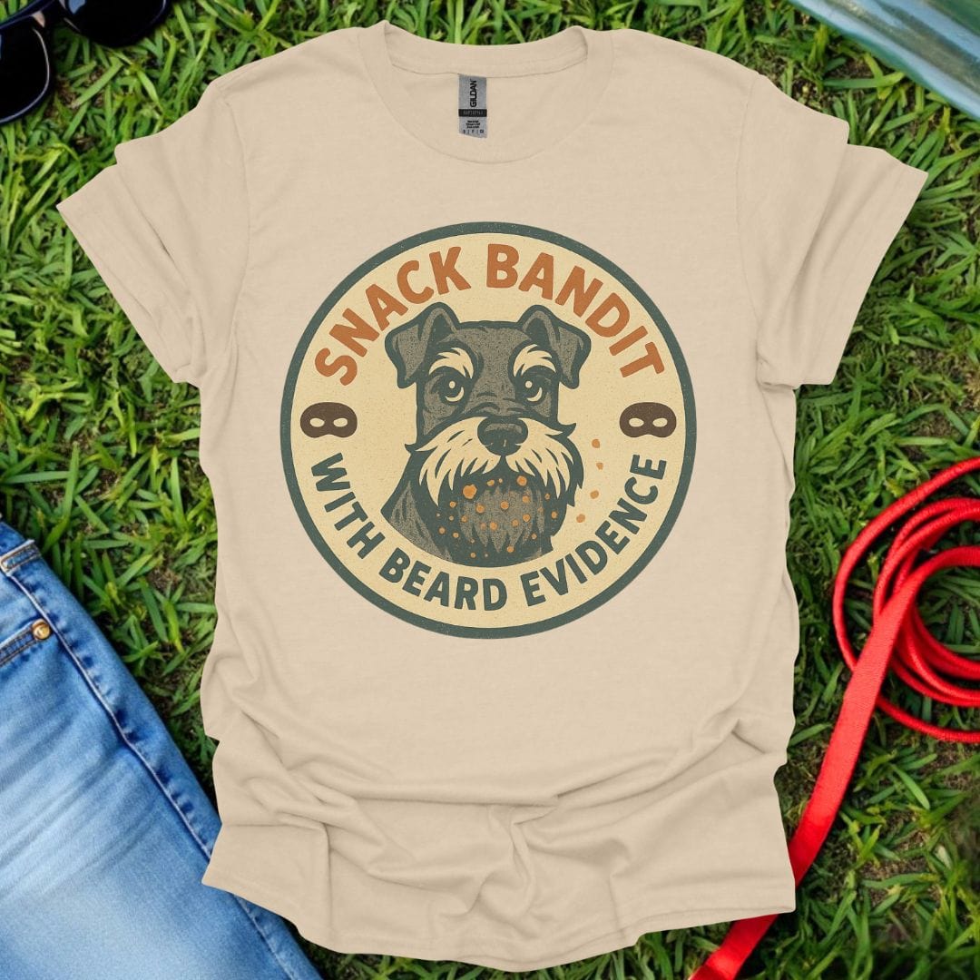 Schnauzer Snack Bandit T-Shirt