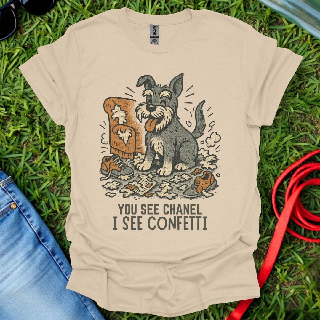 Schnauzer Confetti T-Shirt