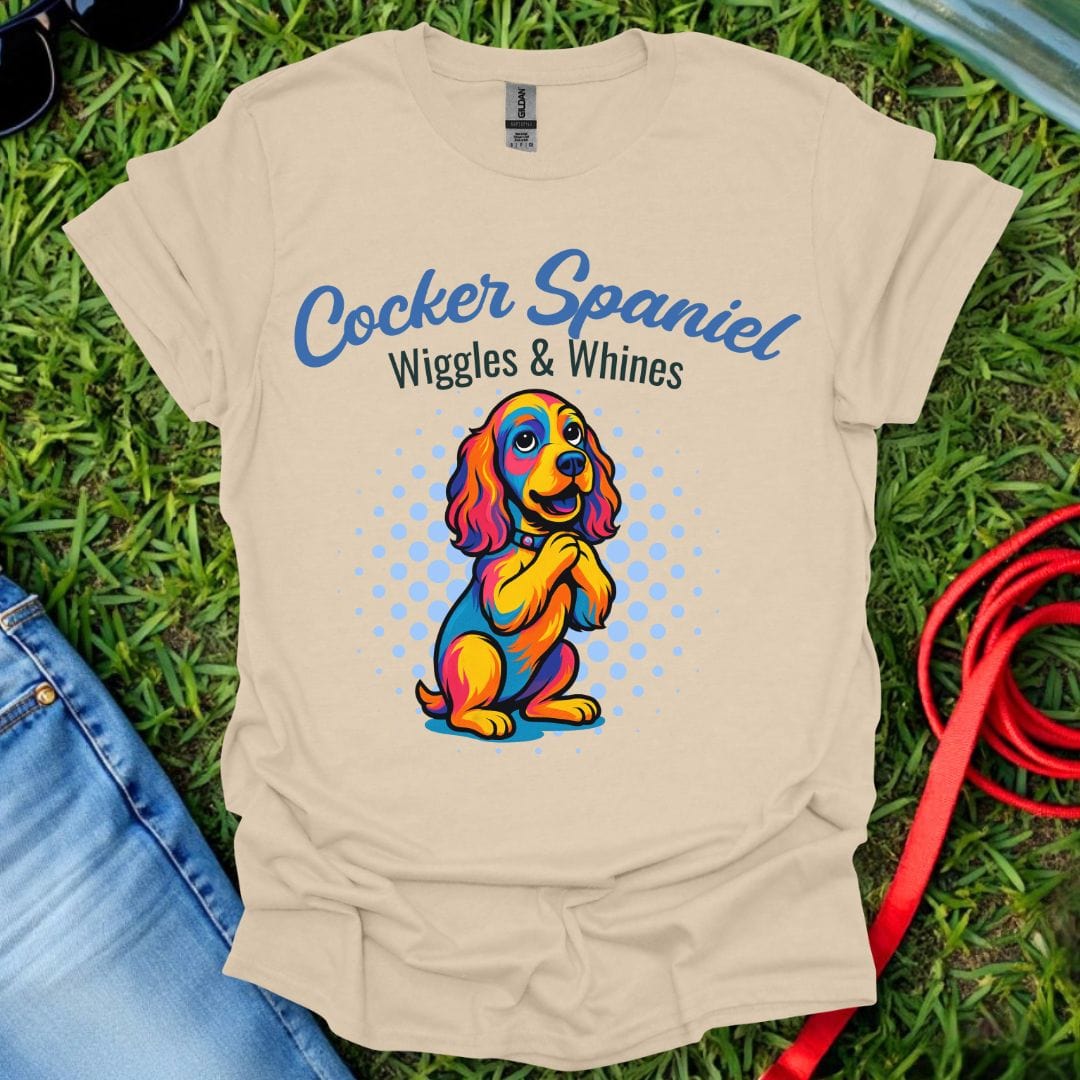Cocker Spaniel Wiggles T-Shirt
