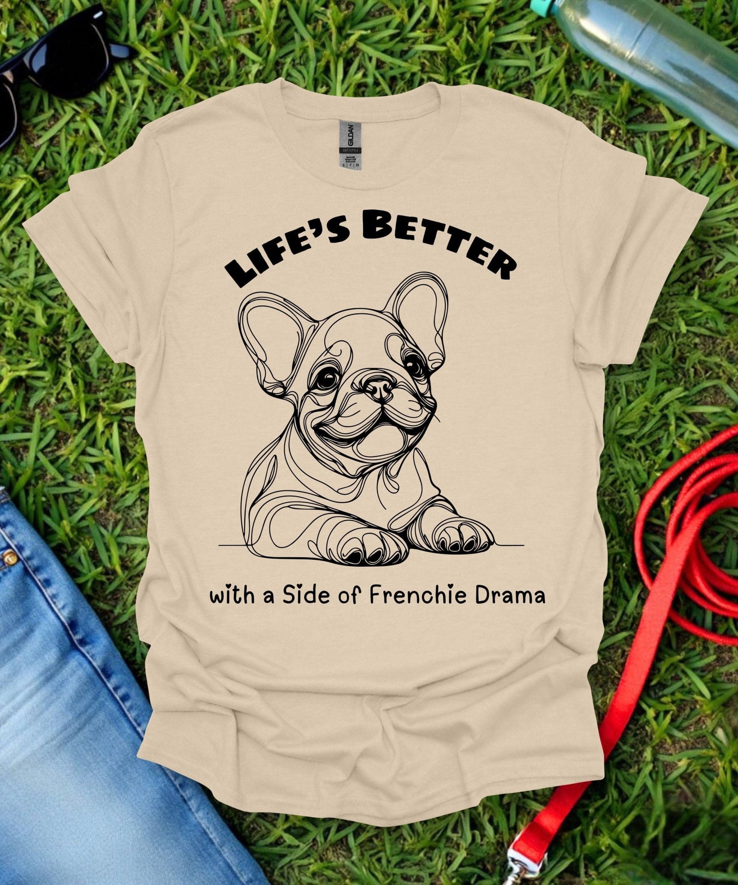 Life's Better French Bulldog T-Shirt