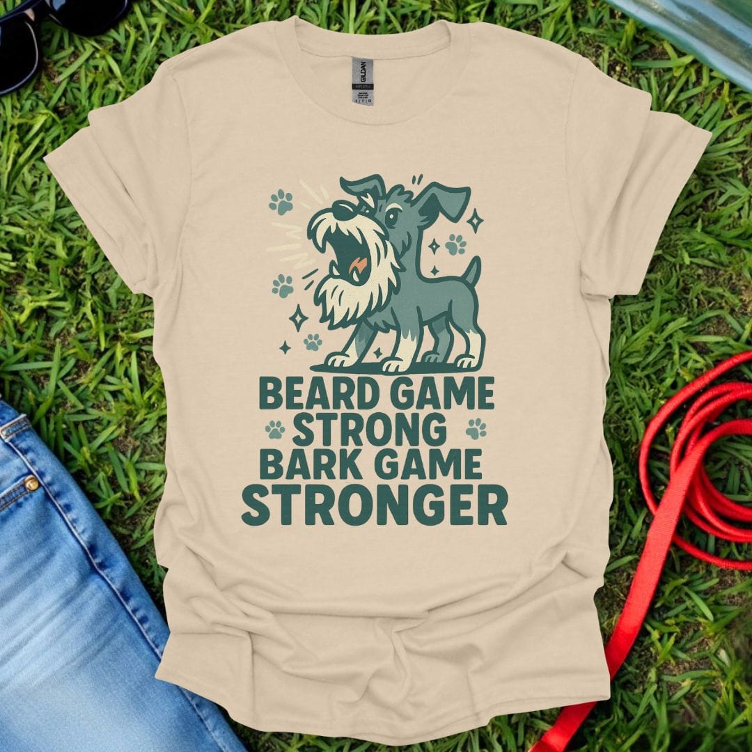 Schnauzer Bark Game T-Shirt