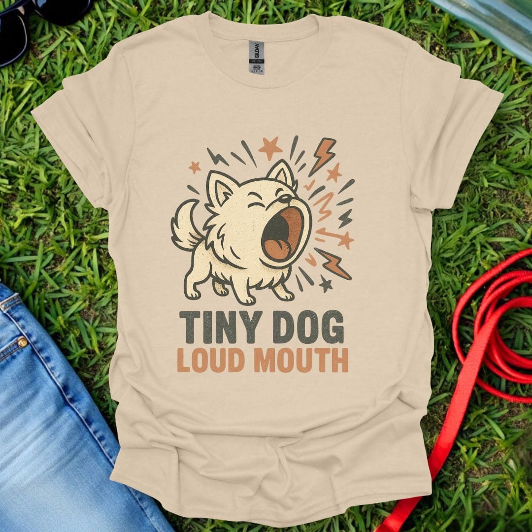 Pomeranian Loud Mouth T-Shirt