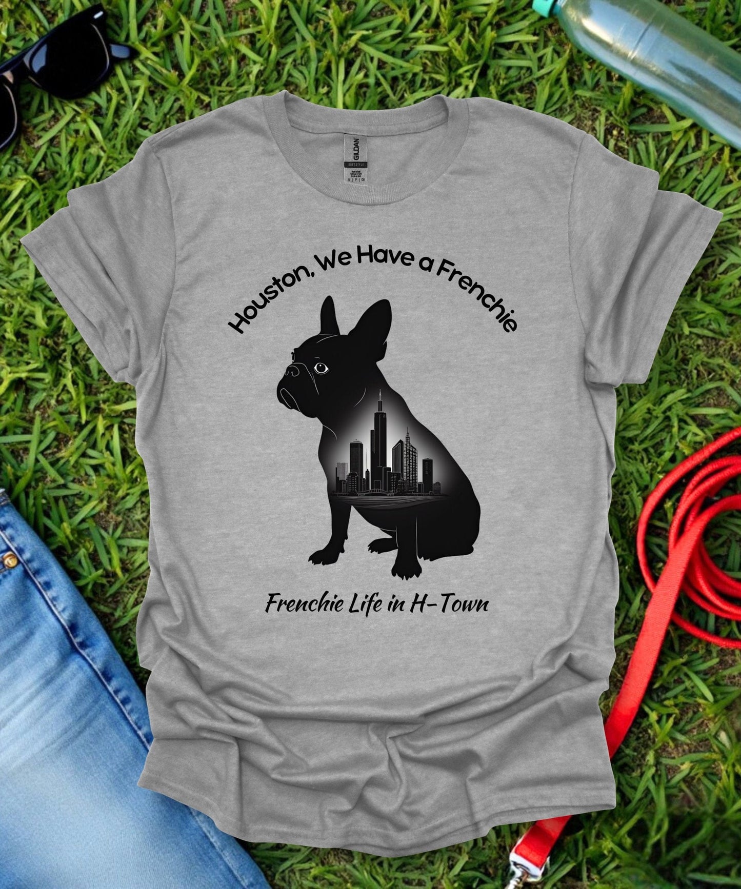 Frenchie in Houston T-Shirt