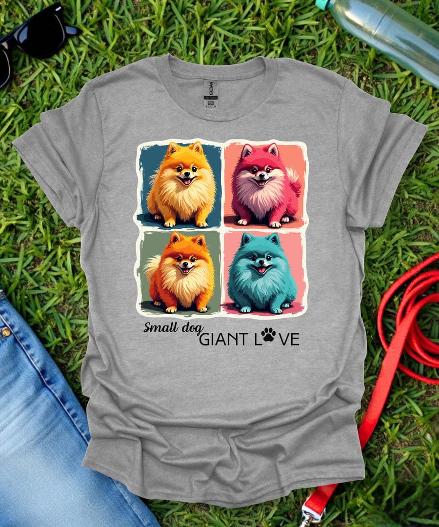 Giant Love Pomeranian T-Shirt