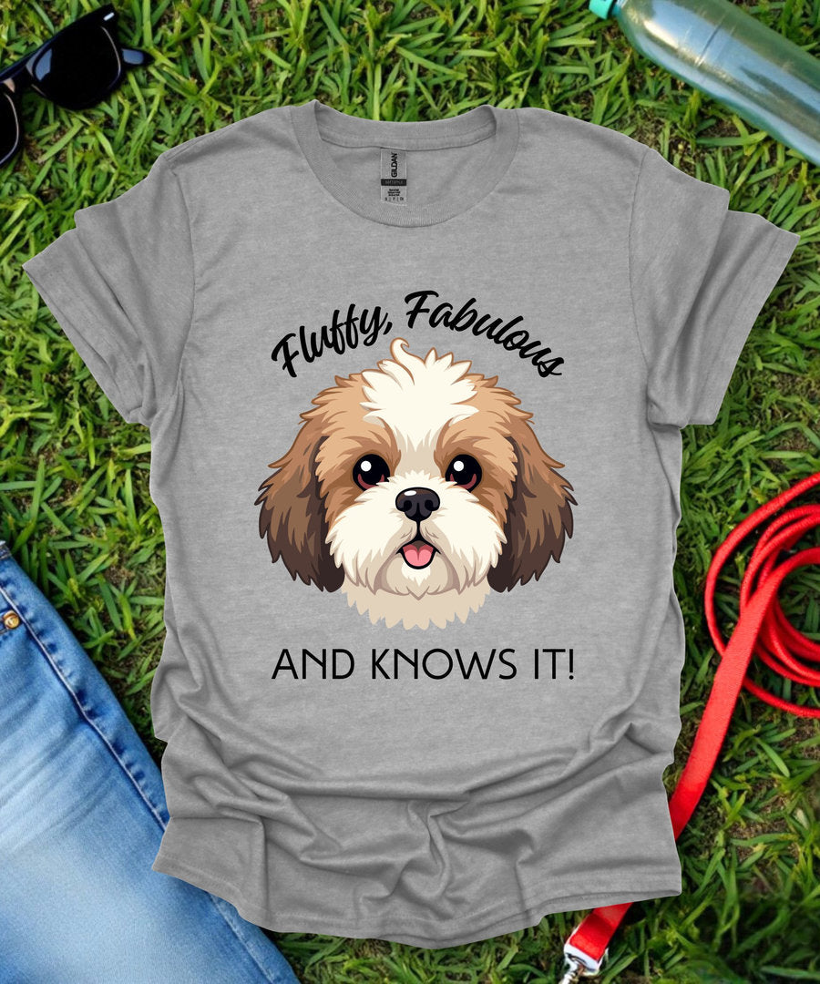 Fluffy Fabulous Shih Tzu T-Shirt