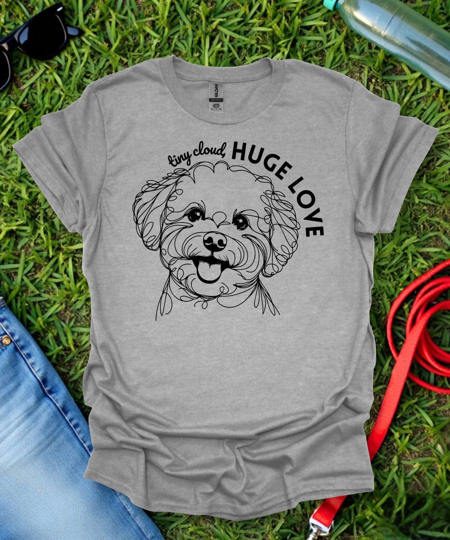 Tiny Cloud Bichon T-Shirt