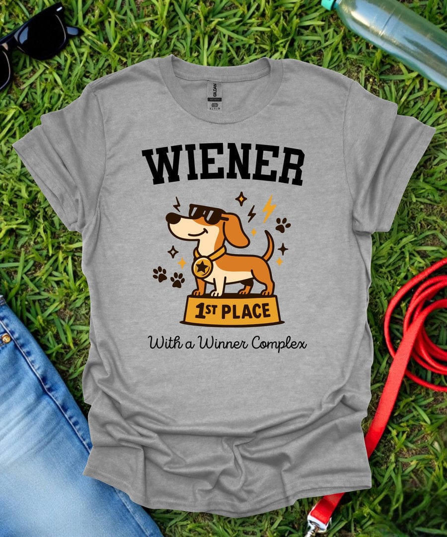 Wiener With a Winner T-Shirt