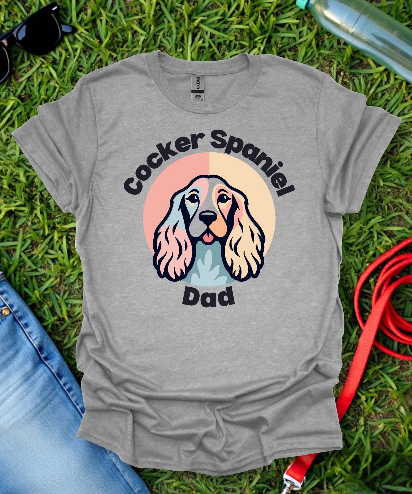 Cocker Spaniel Dad T-Shirt
