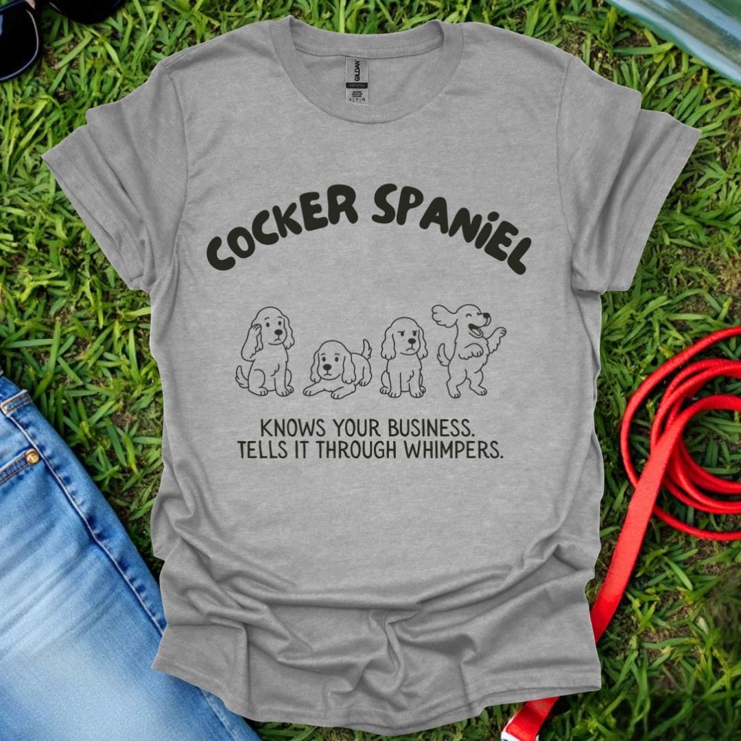 Cocker Spaniel Business T-Shirt