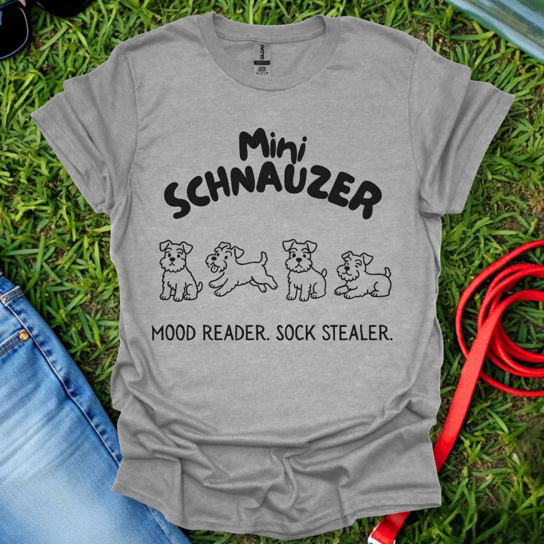 Sock Stealer Schnauzer T-Shirt